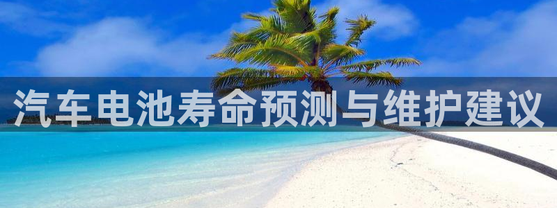 优发国际官网登录：汽车电池寿命预测与维护建议