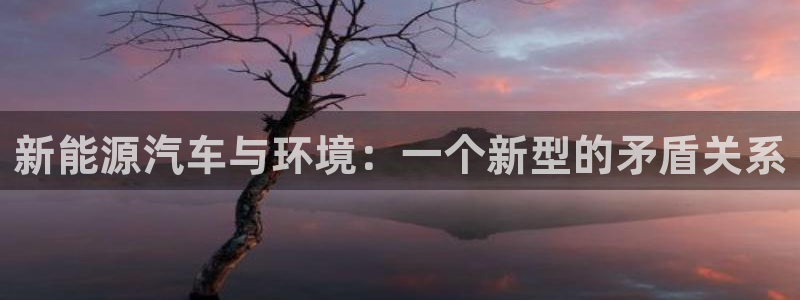 优发国际官网入口app下载苹果：新能源汽车与环境：一个新型的矛盾关系