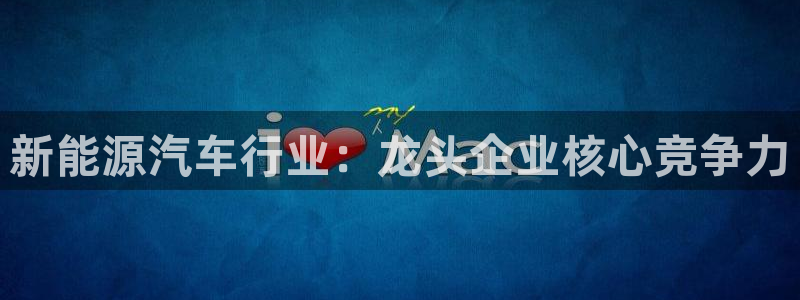 优发国际平台手机版下载安装：新能源汽车行业：龙头企业核心竞争力