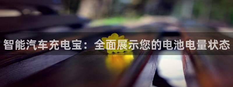 优发国际亚洲平台：智能汽车充电宝：全面展示您的电池电量状态
