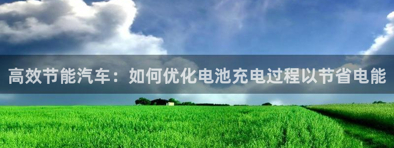 优发国际官网网站入口：高效节能汽车：如何优化电池充电过程以节省电能